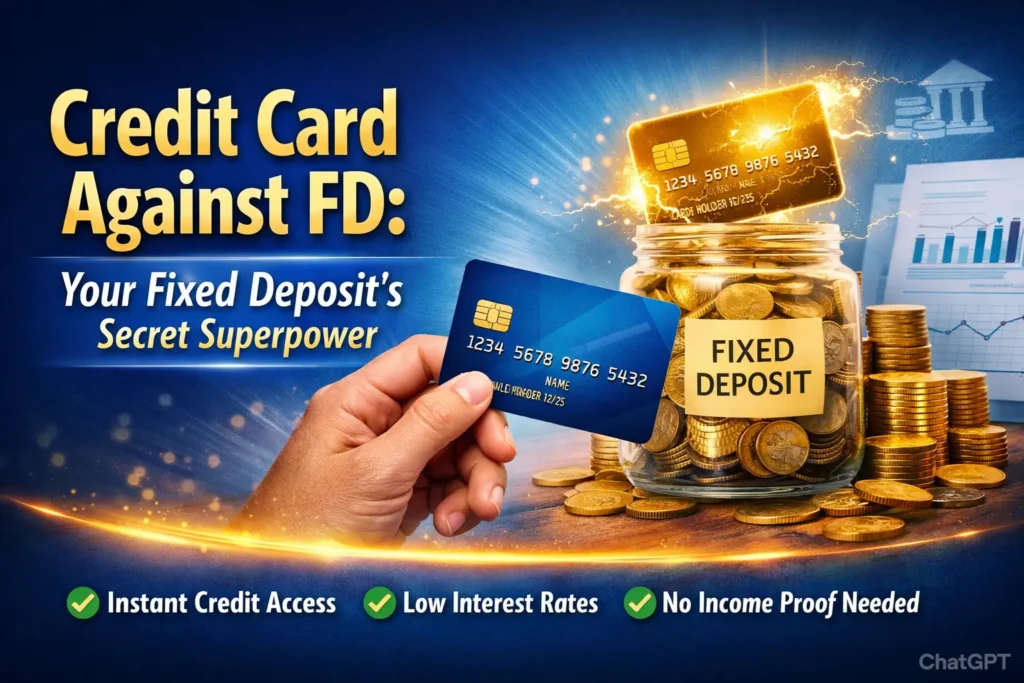 Credit Card Against FD: Your Fixed Deposit’s Secret Superpower