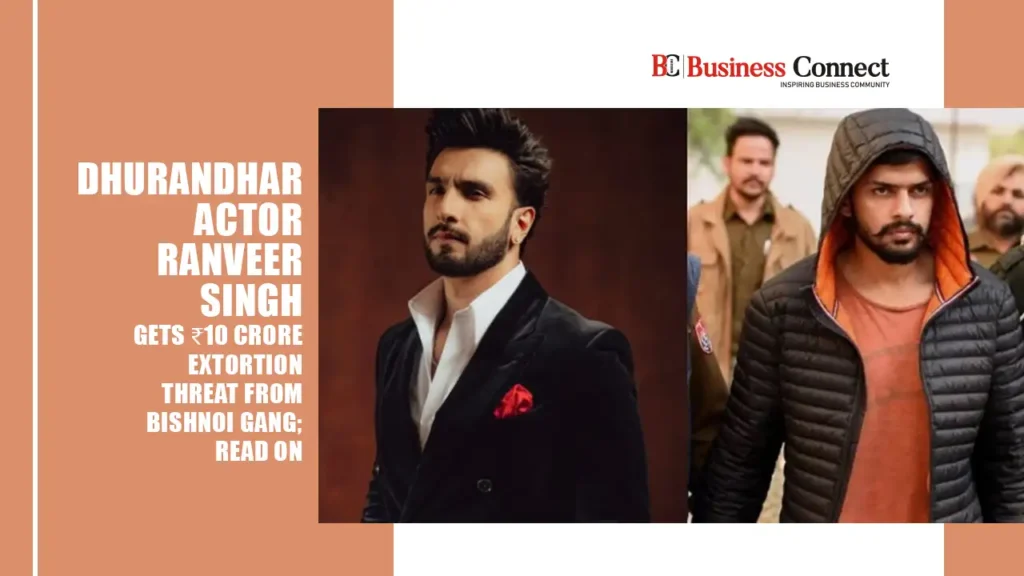 Dhurandhar actor Ranveer Singh gets ₹10 crore extortion threat from Bishnoi gang Dhurandhar actor Ranveer Singh gets ₹10 crore extortion threat from Bishnoi gang