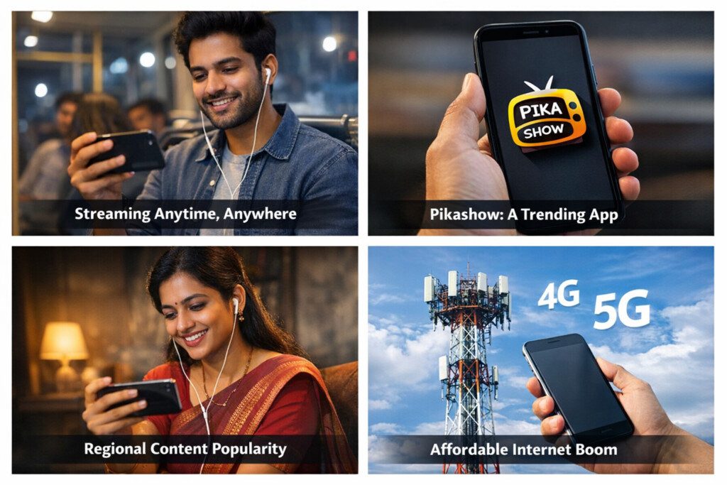 How Mobile Streaming Apps Are Changing Entertainment in India