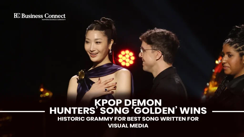 K-Pop Demon Hunters’ Song ‘Golden’ Wins Historic Grammy for Best Song Written for Visual Media