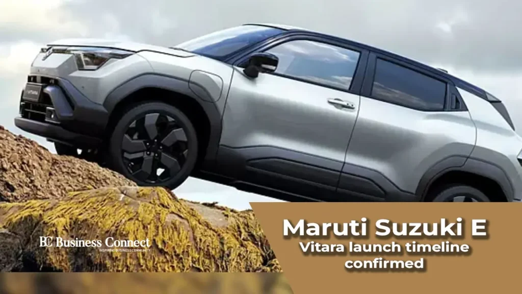 Maruti Suzuki E Vitara launch timeline confirmed