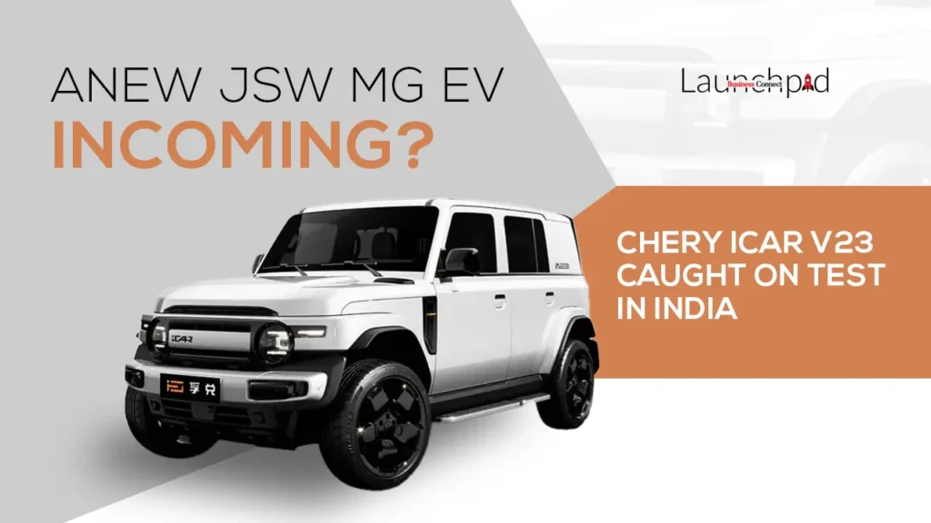 New JSW MG EV Incoming? Chery iCar V23 Caught on Test in India New JSW MG EV Incoming? Chery iCar V23 Caught on Test in India