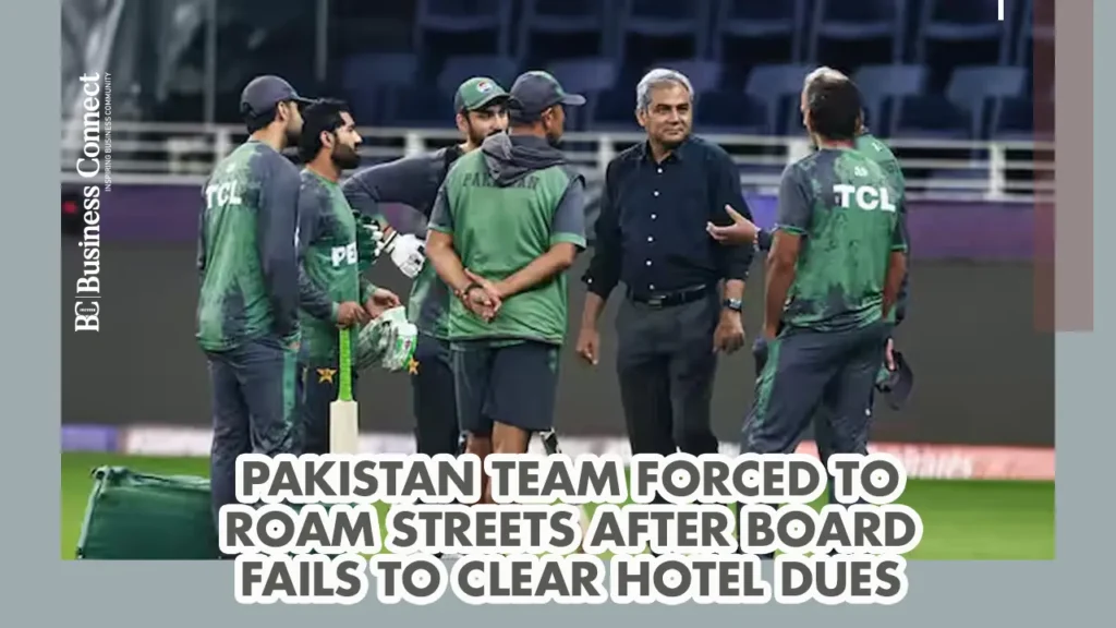 Pakistan Team Forced to Roam Streets After Board Fails to Clear Hotel Dues