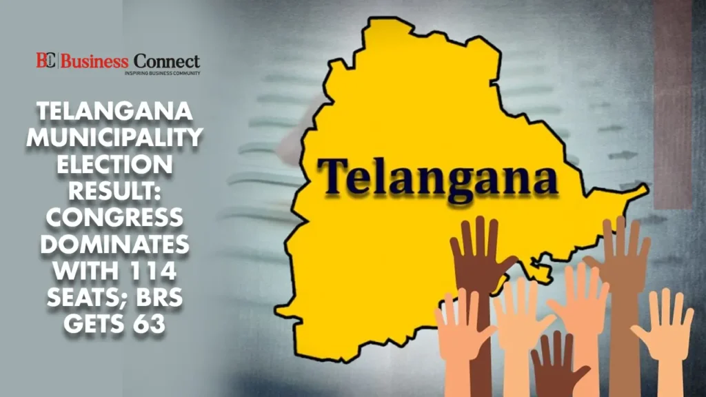 Telangana Municipality Election Result: Congress dominates with 114 seats; BRS gets 63
