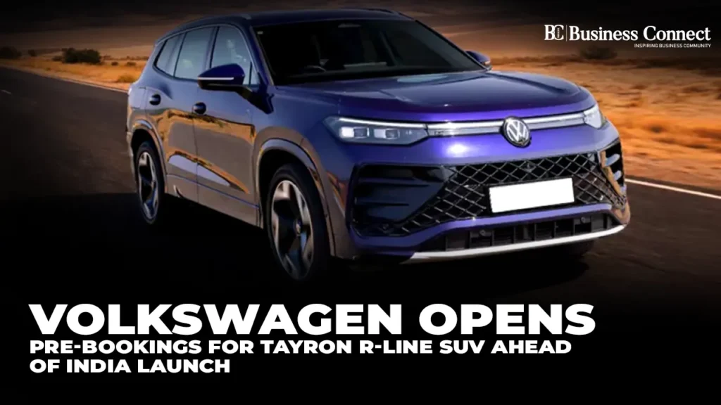 Volkswagen opens pre-bookings for Tayron R-Line SUV ahead of India launch