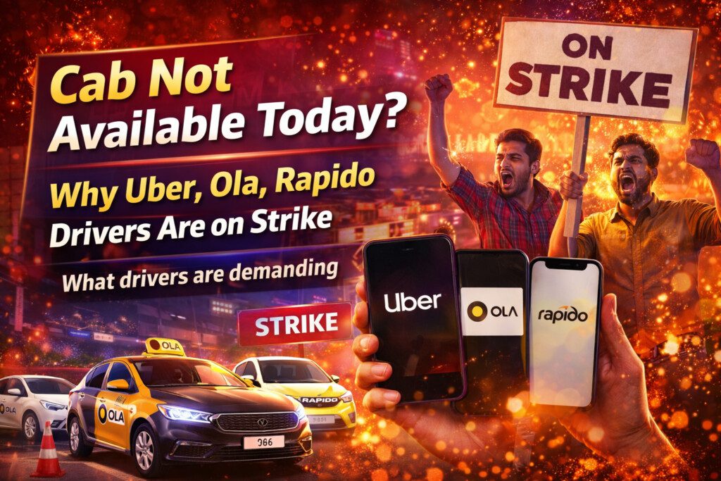 Cab not available today? Why Uber, Ola, Rapido drivers are on strike: What drivers are demanding