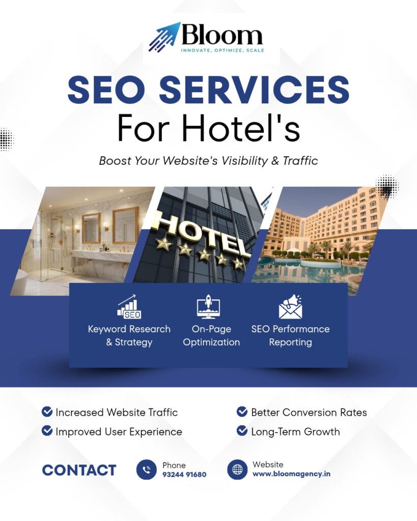 The Hotel SEO Company: Why Bloom Agency is the Growth Partner Modern Hotels Can Use?