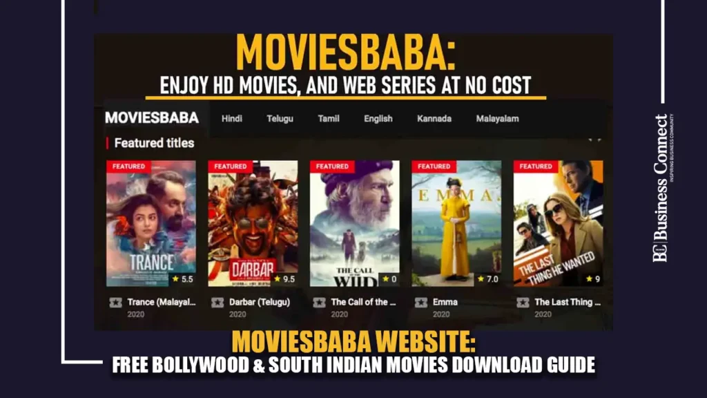 MoviesBaba Website: Free Bollywood & South Indian Movies Download Guide