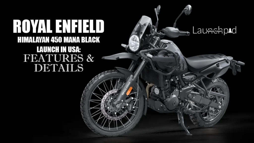 Royal Enfield Himalayan 450 Mana Black Launch in USA: Features & Details