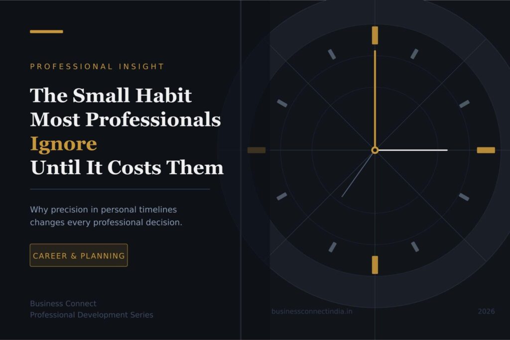 Professional planning with age calculator concept
