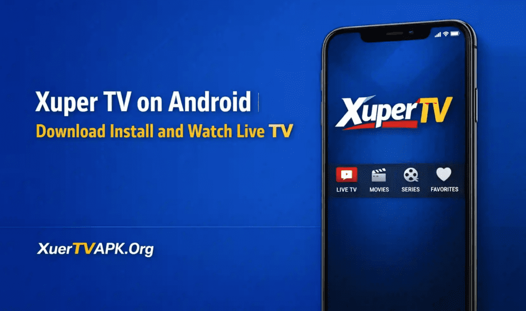 Xuper TV APK v6.6.0 Descargar Última Versión 2026 (Oficial)