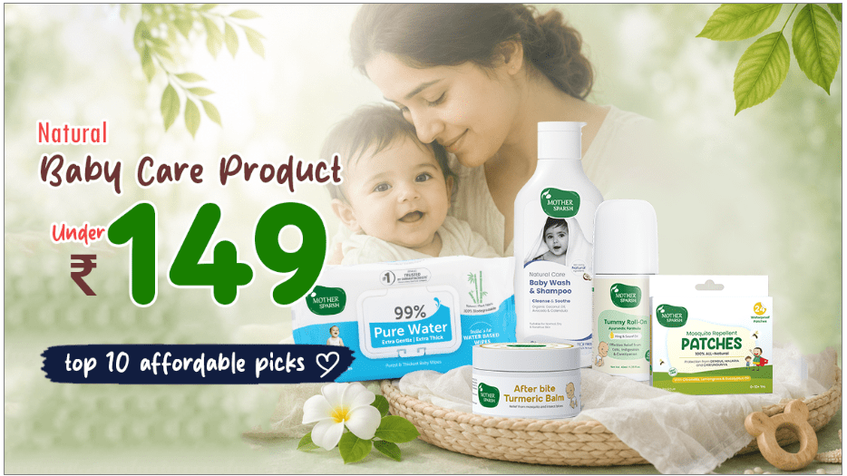 Natural baby care products under ₹149: top 10 affordable picks Natural baby care products under ₹149: top 10 affordable picks