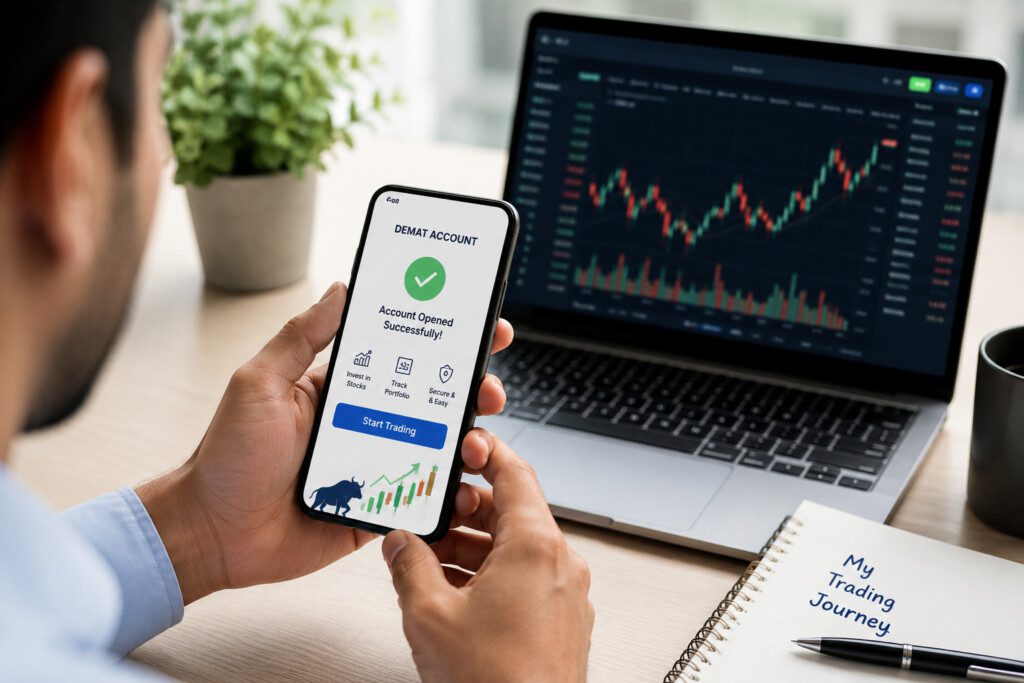Open an online demat account and begin your trading journey Open an online demat account and begin your trading journey