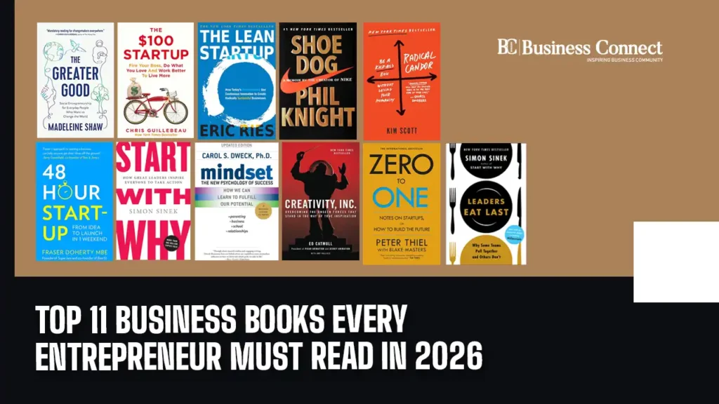 Top 11 Business Books Every Entrepreneur Must Read in 2026 copy Business Connect Magazine