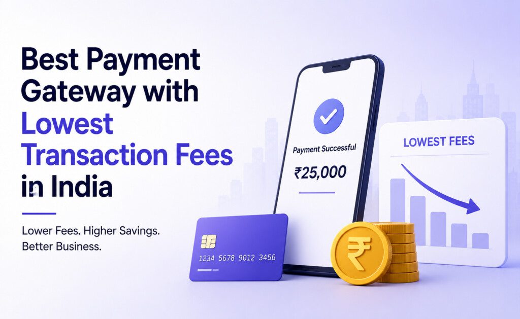 Best Payment Gateway with Lowest Transaction Fees in India 2026