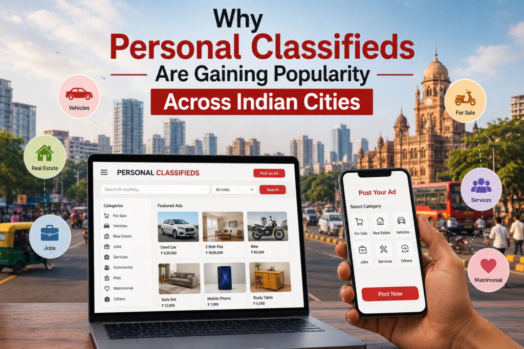 Why Personal Classifieds Are Gaining Popularity Across Indian Cities