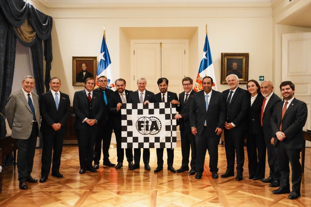 FIA PRESIDENT, H.E. MOHAMMED BEN SULAYEM, MEETS PRESIDENT OF CHILE H.E JOSÉ ANTONIO KAST STRENGTHENING COOPERATION ACROSS MOBILITY AND MOTORSPORT