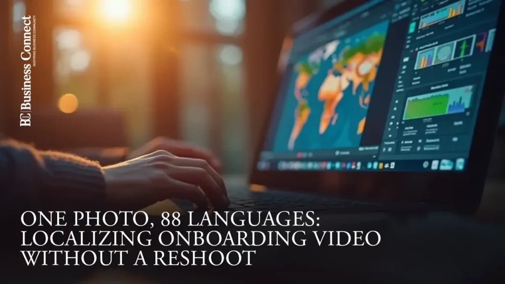 One photo, 88 languages: Localizing onboarding video without a reshoot