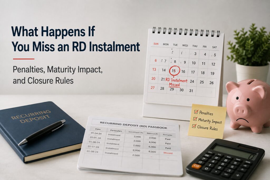 What Happens If You Miss an RD Instalment Penalties, Maturity Impact, and Closure Rules