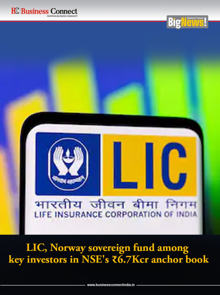 NSE ₹6,746 Crore IPO: LIC, Norway’s Sovereign Fund Among Anchor Investors
