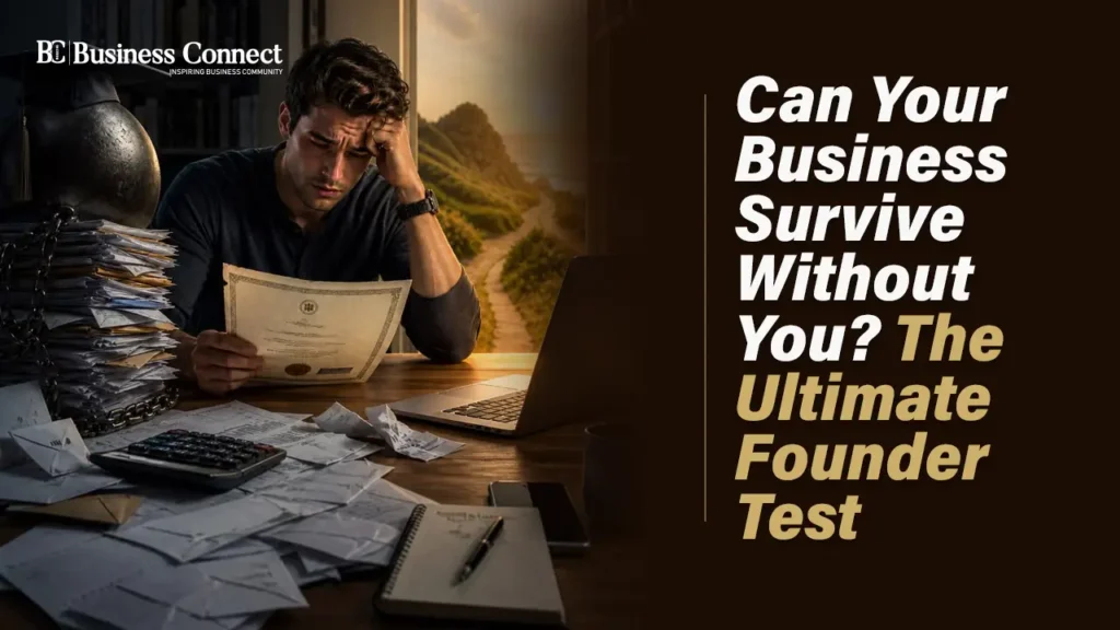Can Your Business Survive Without You? The Ultimate Founder Test Can Your Business Survive Without You? The Ultimate Founder Test