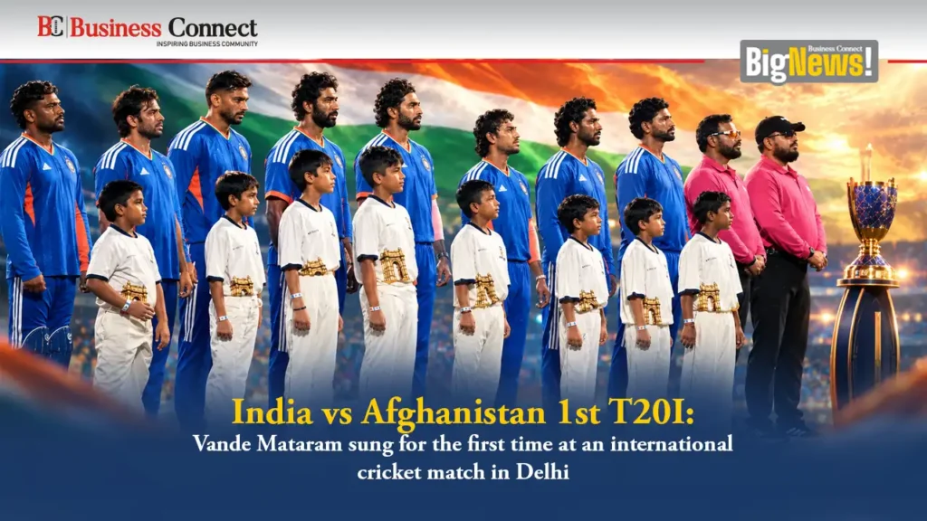 India vs Afghanistan 1st T20I: Vande Mataram Sung for the First Time at an International Cricket Match in Delhi