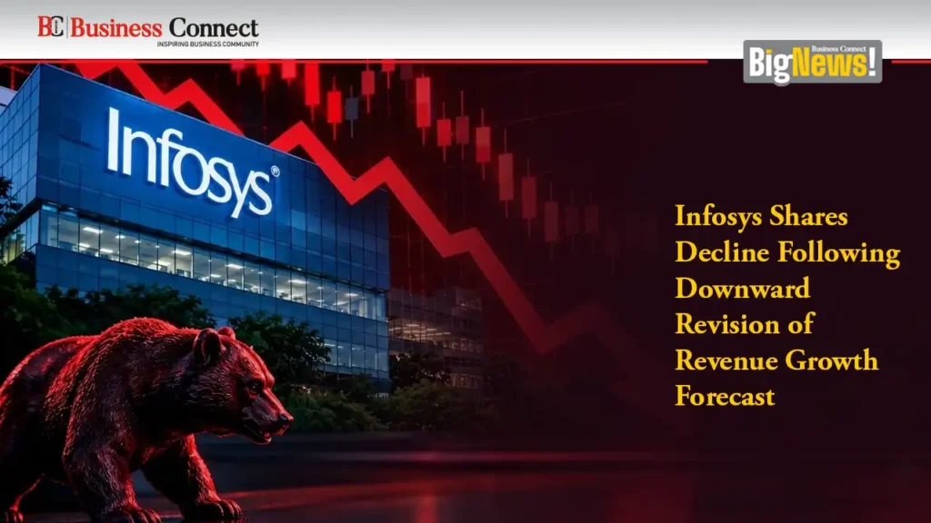 Infosys Shares Decline Following Downward Revision of Revenue Growth Forecast