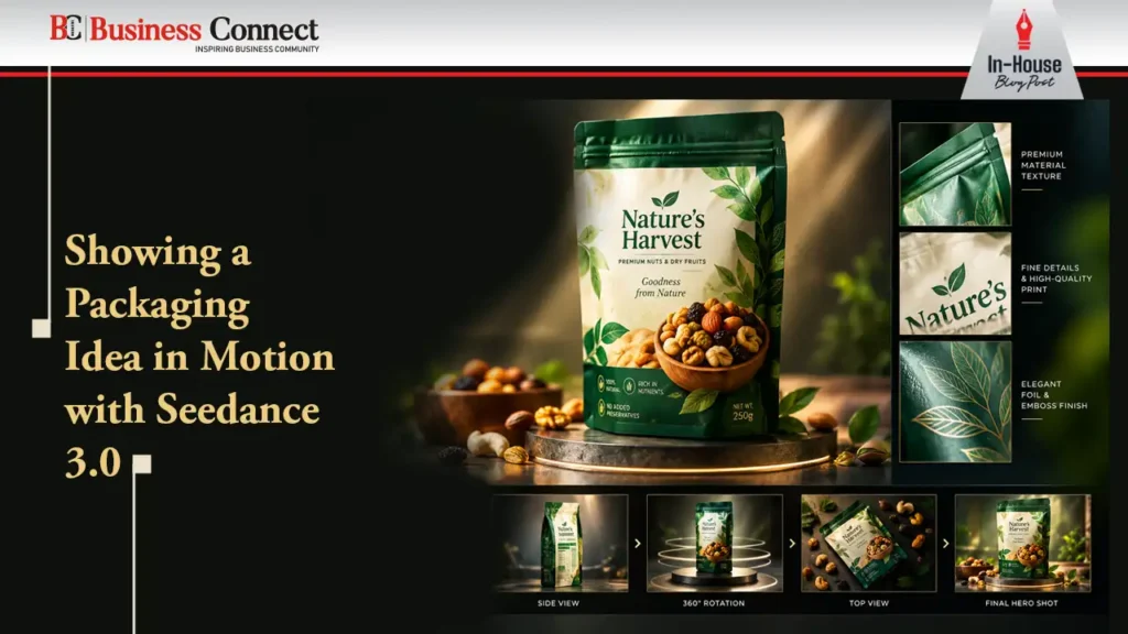 Showing a Packaging Idea in Motion with Seedance 3.0