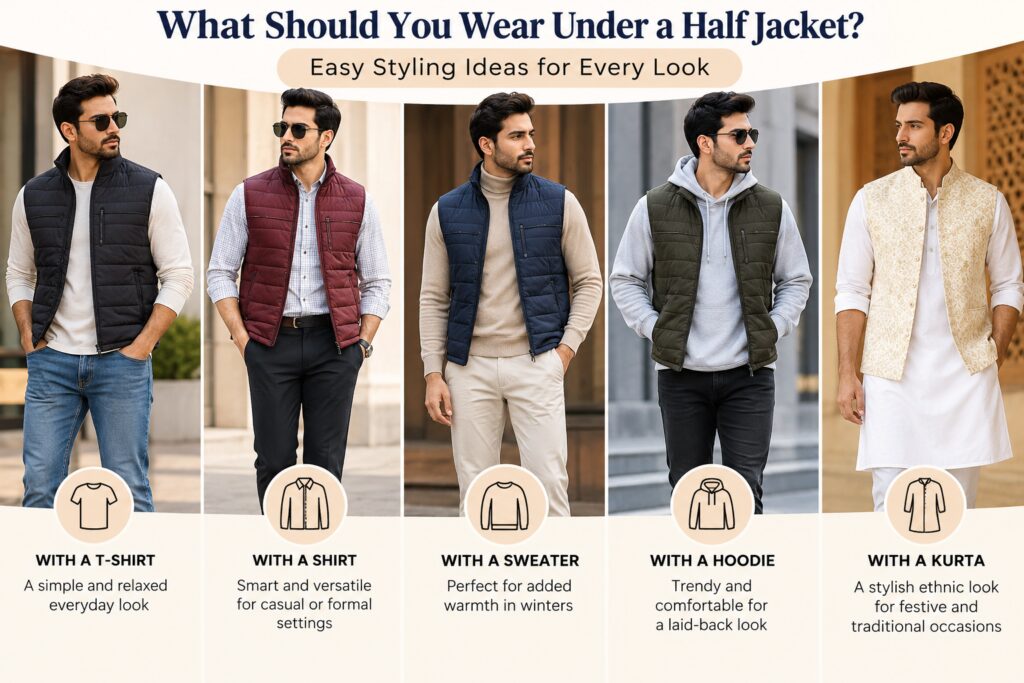 What Should You Wear Under a Half Jacket? Easy Styling Ideas for Every Look